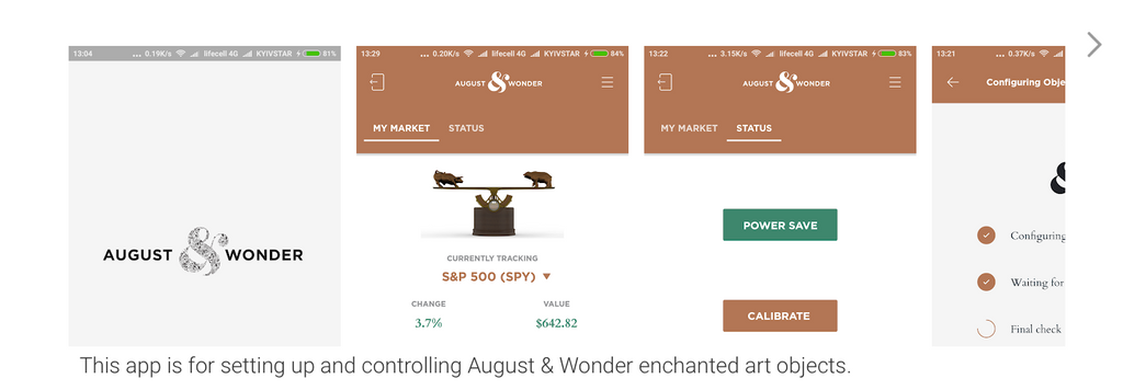 August & Wonder App is now in the Google Play Store!